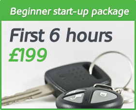 Beginner start up driving lesson package